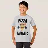 PIZZA FANATIC FUNNY BOYS T - SHIRT (Vorne ganz)