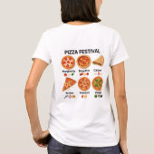 Pizza festival T-Shirt (Rückseite)