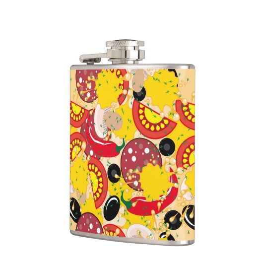 Pizza Flachmann (Links)