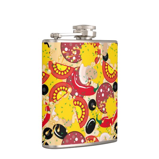 Pizza Flachmann (Rechts)