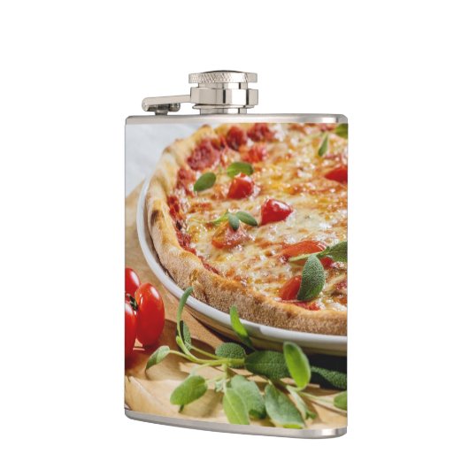 Pizza Flachmann (Links)