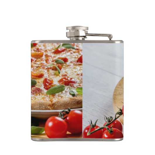 Pizza Flachmann (Rückseite)