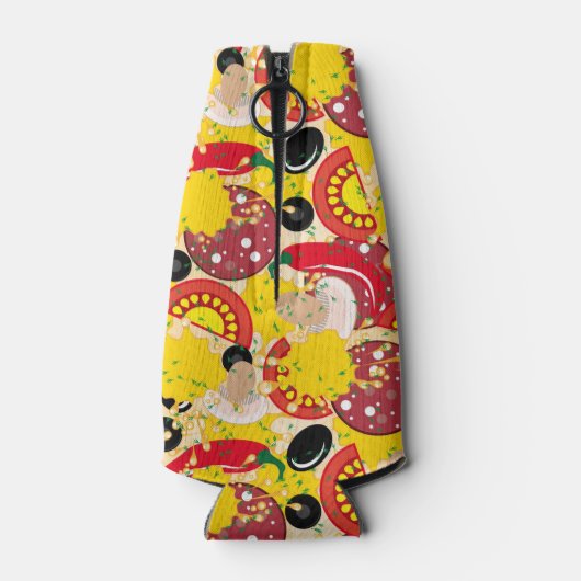 Pizza Flaschenkühler (Rückseite)