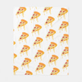 Pizza Fleece Blanket (Vorderseite)