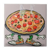 Pizza Fliese (Vorderseite)