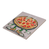 Pizza Fliese (Seite)
