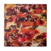 Pizza Fliese (Vorderseite)