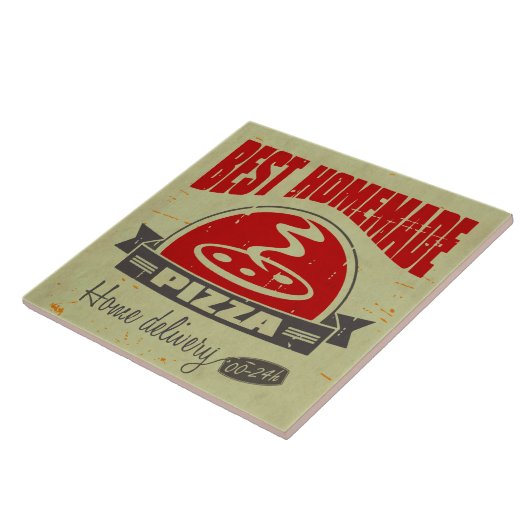 Pizza Fliese (Seite)