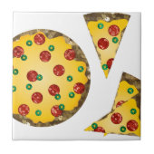 Pizza Fliese (Vorderseite)