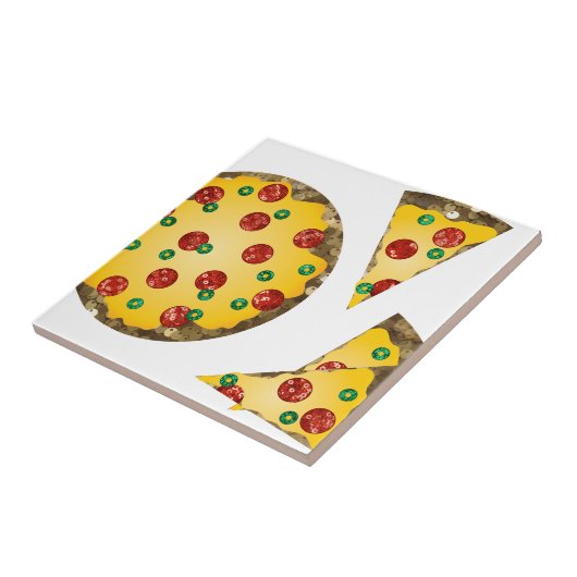 Pizza Fliese (Seite)