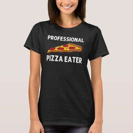 Pizza For Men Women Italian Food Pizza   Pepperoni T-Shirt (Vorderseite)