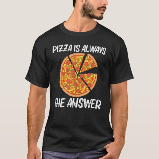 Pizza For Men Women Italian Pizza Slice Food  1 T-Shirt (Vorderseite)