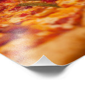 Pizza-Foto Fotodruck (Ecke)