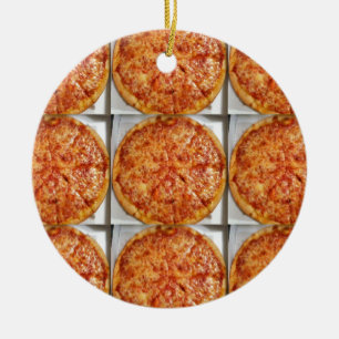 Pizza-Foto Keramik Ornament