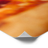 Pizza-Foto Poster (Ecke)
