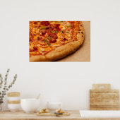Pizza-Foto Poster (Küche)