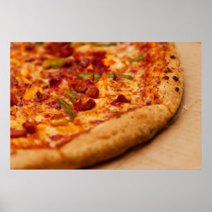 Pizza-Foto Poster