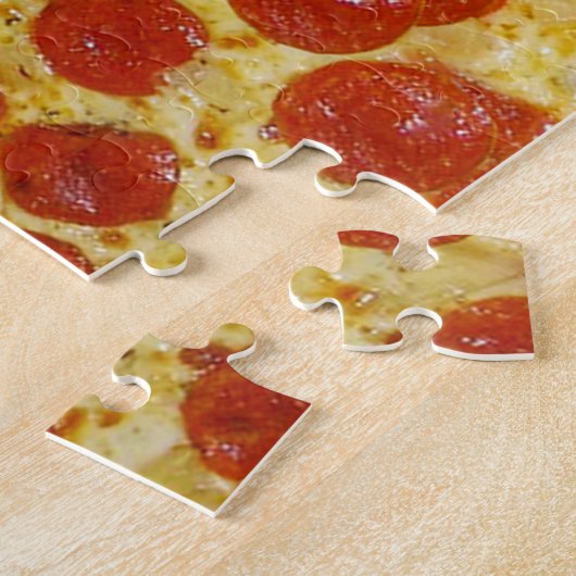 Pizza-Foto-Puzzlespiel Puzzle (Seite)
