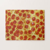 Pizza-Foto-Puzzlespiel Puzzle (Horizontal)