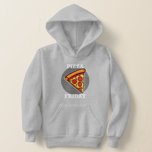 Pizza Freitag Design - Kids's Pullover Hoodie (Ablage )
