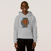 Pizza Freitag Design - Kids's Pullover Hoodie (Vorne ganz)