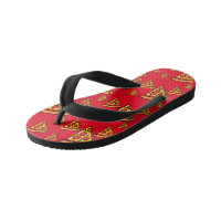 Pizza Freitag Design - Kinder Flip Flops