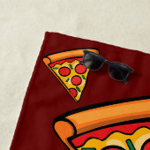 Pizza Freitag Design - Strandtuch (Beispiel)