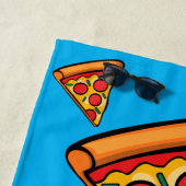 Pizza Freitag Design - Strandtuch (Beispiel)