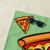 Pizza Freitag Design - Strandtuch (Beispiel)