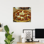 PIZZA FRESH HOT ART POSTER (Heimbüro)