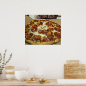 PIZZA FRESH HOT ART POSTER (Küche)