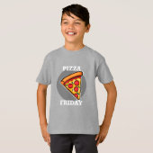 Pizza Friday Design - Kids' Basic T - Shirt (Vorne ganz)