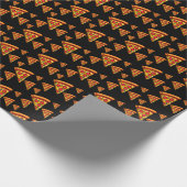 Pizza Friday Design - Matte Wrapping Paper Geschenkpapier (Ecke)