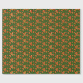 Pizza Friday Design - Matte Wrapping Paper Geschenkpapier (Flach)