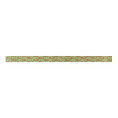 Pizza Friday Design - Satin Ribbon Satinband (Vorderseite)