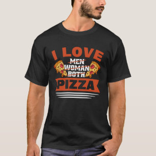Pizza Friends Aroace Agender Asexual Flag Prig T-Shirt