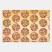Pizza Fun Geschenkpapier Set (Vorderseite 3)