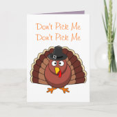 Pizza Funny Erntedank Feiertagskarte (Vorderseite)