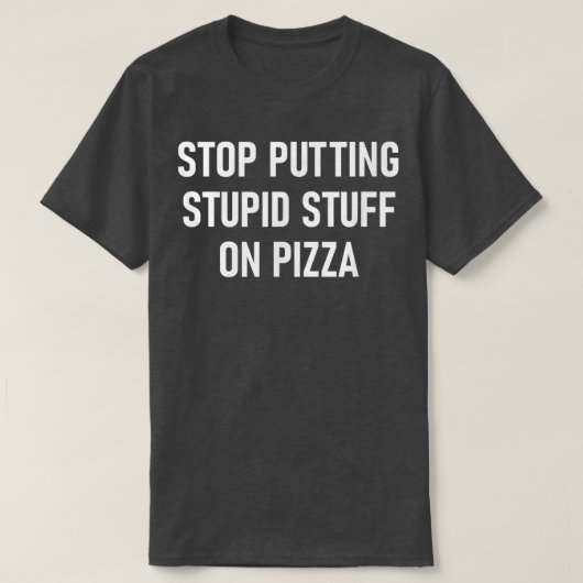 Pizza, Funny, Jokes, T-Shirt (Design vorne)