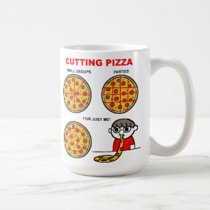 Pizza Funny Mug beenden Kaffeetasse