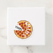 Pizza Funny pepperoni niedlich Geschenkanhänger (Beispiel)