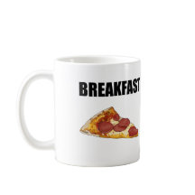 Pizza für Frühstücks-Tasse