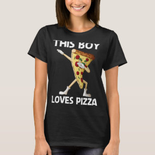 Pizza für Jungen Kinder Pizza Slice Italienisches T-Shirt