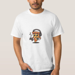 Pizza Gaming T - Shirt - Spielspass für Gamer