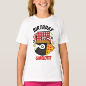 Pizza Geburtstag 5. Geburtstag Pizza Shirt (Vorderseite)