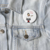 Pizza-Geburtstags-Party Button (Beispiel)