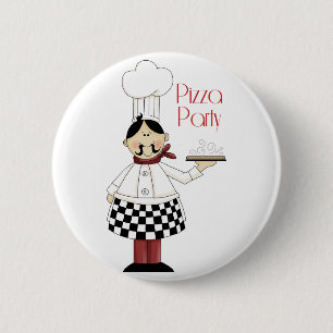 Pizza-Geburtstags-Party Button