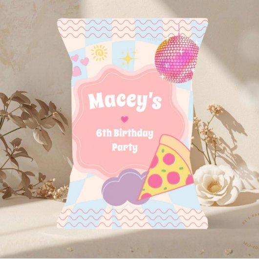 Pizza Geburtstagsgeschenk Party Favor Chipstüte