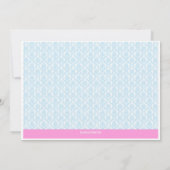 Pizza Geburtstagsparty Einladung, Pizza Einladung (Rückseite)