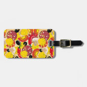 Pizza Gepäckanhänger (Vorderseite horizontal)